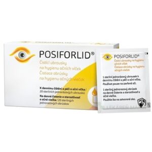 POSIFORLID Obrúsky na hygienu očných viečok