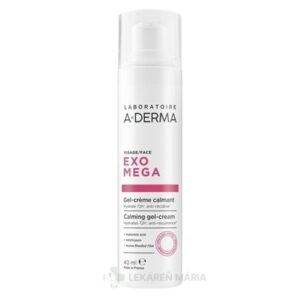 A-DERMA EXOMEGA Upokojujúci gel-krém na tvár