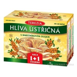 TEREZIA HLIVA USTRICOVITÁ S RAKYTNÍKOVÝM OLEJOM