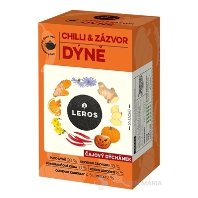 LEROS ČAJOVÁ CHVÍĽKA CHILLI & ZÁZVOR TEKVICA