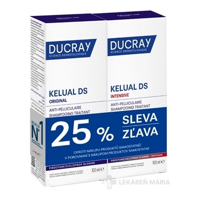 DUCRAY KELUAL DS (INTENSIVE + ORIGINAL)