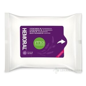 FYTO HEMORAL vlhčené obrúsky