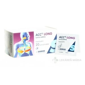 ACC LONG šumivé tablety 600 mg 20 ks