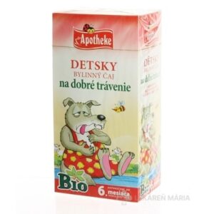 APOTHEKE BIO DETSKÝ ČAJ NA DOBRÉ TRÁVENIE  (od ukončeného 6. mesiaca) 20x1