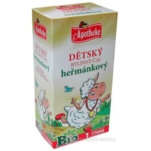APOTHEKE BIO DETSKÝ ČAJ RUMANČEKOVÝ  (od ukončeného 1. týždňa) 20x1 g (20 g)