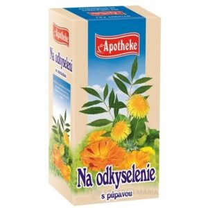 APOTHEKE Čaj na odkyslenie s púpavou 20 nálevových vreciek