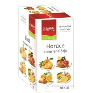 APOTHEKE PREMIER SELECTION Horúce korenené čaje 20 vreciek