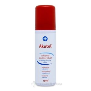 Akutol spray plastický obväz ochranný sprej s hnacím plynom 60 ml