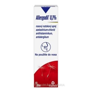 Allergodil nosová aerodisperzia 5 ml