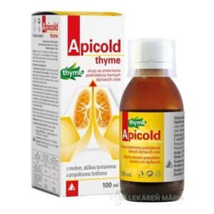 Apicold thyme sirup 100 ml