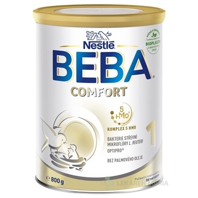BEBA COMFORT 1 HM-O počiatočná mliečna výživa (od narodenia) 800 g
