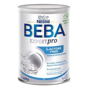 BEBA EXPERT pro Lactose free počiatočná dojčenská výživa (od narodenia) 400 g