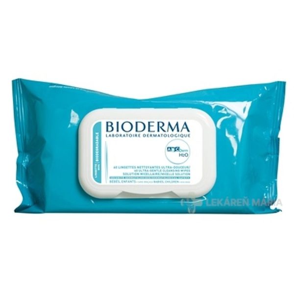 BIODERMA ABCDerm H2O micelárne obrúsky