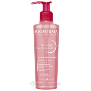 BIODERMA Sensibio gél moussant jemný čistiaci a odličovací gél 200 ml