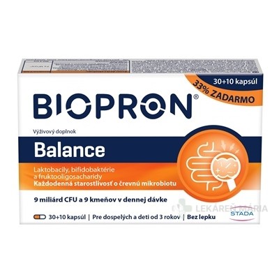 BIOPRON 9 kapsule 30+10 (40 ks)