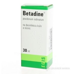 Betadine dezinfekčný roztok 100 mg/ml roztok 30 ml