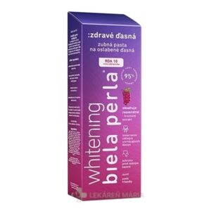 Biela perla Zdravé ďasná whitening zubná pasta 1x75 ml