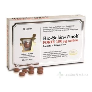 Bio-SELEN+ZINOK FORTE 100 μg selénu