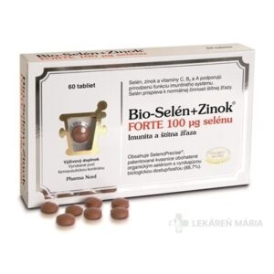 Bio-SELEN+ZINOK FORTE 100 μg selénu tablety 60 ks
