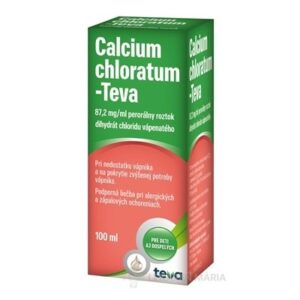 CALCIUM CHLORATUM-TEVA roztok 100 ml