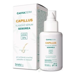 CANNADERM Capillus vlasové sérum seborea 40 ml