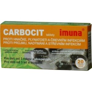 CARBOCIT tablety 320 mg 20 ks
