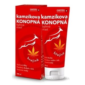 CEMIO Kamzíkova konopná masť hrejivá 200 ml