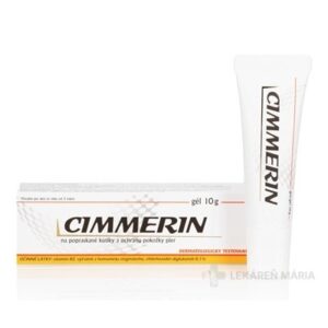 CIMMERIN gél na popraskané kútiky a ochranu pokožky pier 1x10 g
