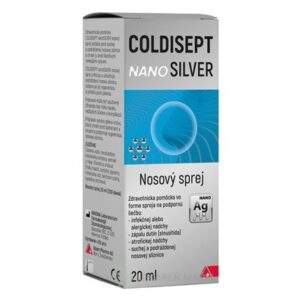 COLDISEPT nanoSILVER nosový sprej 20 ml