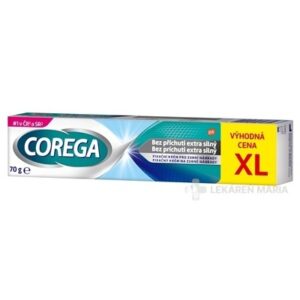 COREGA Bez príchuti EXTRA SILNÝ XL fixačný krém 1x70 g