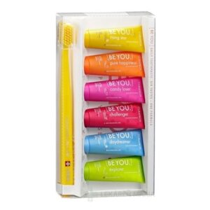 CURAPROX BE YOU 6-pack zubná pasta 6x10 ml + zubná kefka CS 5460