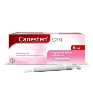 Canesten GYN 6 dní tablety vaginálne 100 mg 6 ks