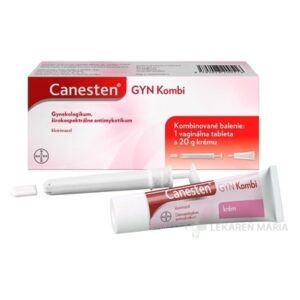 Canesten GYN Kombi tablety vaginálne 500 mg + krém  20 g
