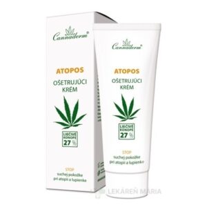 Cannaderm ATOPOS ošetrujúci krém na atopiu a psoriázu 75 g