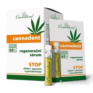 Cannaderm CANNADENT regeneračné sérum