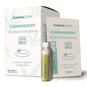 Cannaderm CANNADENT regeneračné sérum na afty a opary 1x15 ml