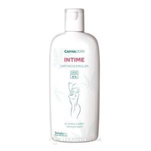 Cannaderm INTIME umývacia emulzia na intímnu hygienu 150+50 zadarmo (200 ml)