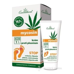 Cannaderm Mycosin krém proti plesniam 30 g