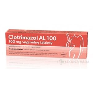 Clotrimazol AL 100 tablety vaginálne 100 mg 6 ks