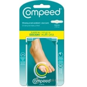 Compeed NÁPLASŤ Na kurie oká hydrokoloidná stredná 10 ks