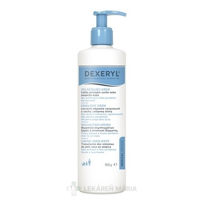 DEXERYL CREME EMOLLIENTE krém zvláčňujúci emolienčný s dávkovačom 500 g