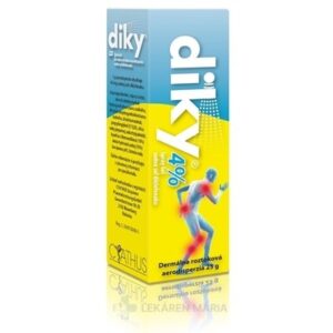 DIKY 4 % Spray gél aerodisperzia 25 g