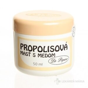 DR. POPOV MASŤ PROPOLISOVÁ s medom 50 ml
