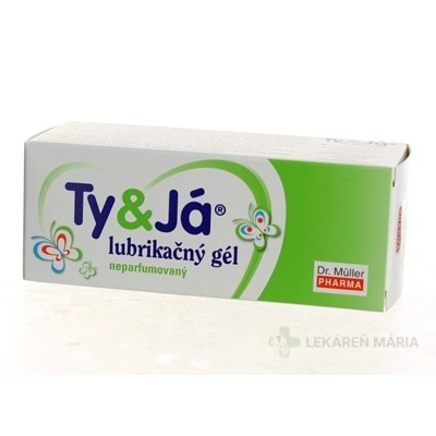 Dr. Müller Ty&Já LUBRIKAČNÝ GÉL neparfumovaný 1x50 ml