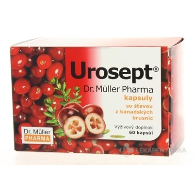 Dr. Müller UROSEPT kapsuly cps (so šťavou z brusníc) 1x60 ks