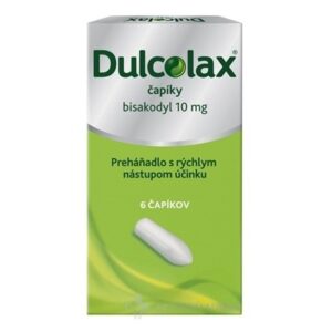 Dulcolax čapíky 10 mg 6 ks