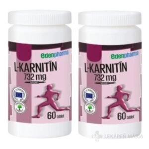 EDENPHARMA L-karnitin 732 mg duopack 60 + 60 tabliet