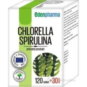 EDENPharma CHLORELLA+SPIRULINA tablety 120+30 ks