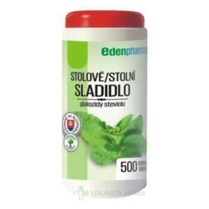 EDENPharma STOLOVÉ SLADIDLO - Stevia tablety 500 ks