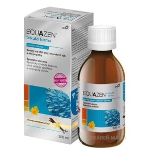 EQUAZEN tekutá forma vanilková príchuť 200 ml